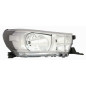 PROIETTORE SINISTRO H4 CON PARABOLA CROMATA CON PREDISPOSIZIONE REGOLAZIONE ELETTRICA TOYOTA HI-LUX 2WD4WD N1 20152020