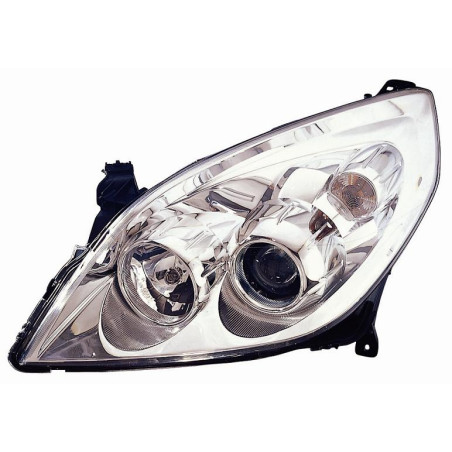 PROIETTORE DESTRO H7,H1 CON PARABOLA CROMATA CON PREDISPOSIZIONE REGOLAZIONE ELETTRICA OPEL SIGNUM Z03 20062009, OPEL VECTRA C 