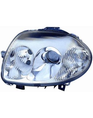 PROIETTORE DESTRO 2 PORTE HB3,H7 CON PARABOLA DOPPIA CON PREDISPOSIZIONE REGOLAZIONE ELETTRICA RENAULT CLIO II BBCB 19982001
