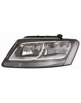 PROIETTORE DESTRO 2H7 CON PARABOLA NERA CON MOTORE AUDI Q5 8RB 20082012