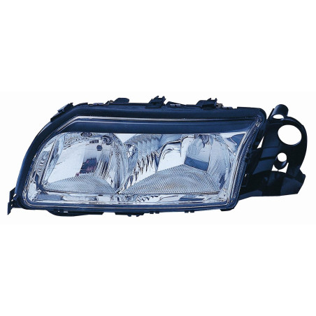 PROIETTORE DESTRO H7,H7 REGOLAZIONE ELETTRICA CON CORNICE INTERNA NERA VOLVO S80 184 19992006
