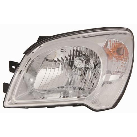 PROIETTORE SINISTRO H4 CON FANALE BIANCO CON PREDISPOSIZIONE REGOLAZIONE ELETTRICA KIA SPORTAGE SL 20082010, KIA SPORTAGE SL 20