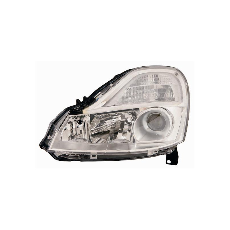 PROIETTORE DESTRO H1 CON LENTICOLARE CON PREDISPOSIZIONE REGOLAZIONE ELETTRICA RENAULT MODUS FJP0 20082013