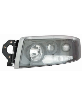 PROIETTORE DESTRO H7,H15,H3,PY21 REGOLAZIONE MANUALE CON PARABOLA NERA CON FENDINEBBIA RENAULT TRUCK D WIDE 2013