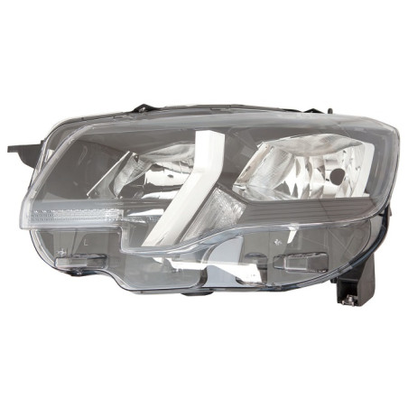 PROIETTORE DESTRO H7,H1,PY21W,W21,5W CON MOTORE PEUGEOT PARTNER K9 20192024, PEUGEOT RIFTER 20192024