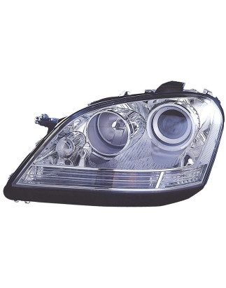 PROIETTORE SINISTRO H7,H7,H15 CON PARABOLA CROMATA CON MOTORE MERCEDES-BENZ ML W164 20052011