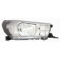 PROIETTORE DESTRO H4 CON PARABOLA CROMATA CON PREDISPOSIZIONE REGOLAZIONE ELETTRICA TOYOTA HI-LUX 2WD4WD N1 20152020