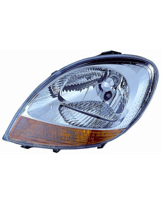 PROIETTORE SINISTRO H4 CON INDICATORE DI DIREZIONE ARANCIO CON PREDISPOSIZIONE REGOLAZIONE ELETTRICA NISSAN KUBISTAR X76 200320