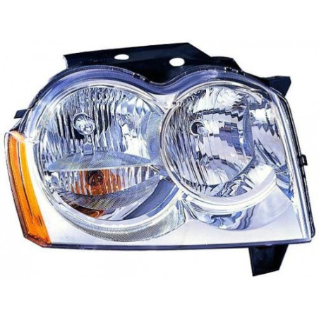 PROIETTORE SINISTRO H11,HB4 MODELLO EUROPA CON PREDISPOSIZIONE REGOLAZIONE ELETTRICA JEEP GRAND CHEROKEE WHWK 20052008