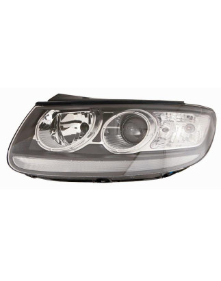 PROIETTORE DESTRO H7,H7 CON PARABOLA NERA CON PREDISPOSIZIONE REGOLAZIONE ELETTRICA HYUNDAI SANTA FE CM 20092012