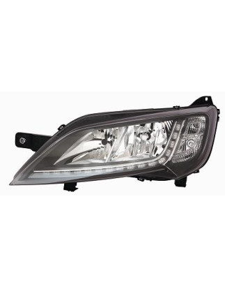 PROIETTORE SINISTRO LED CON PARABOLA CROMATA CON MOTORE CON LUCE DIURNA LED CITROEN e JUMPER III 20202023, CITROEN JUMPER III 2