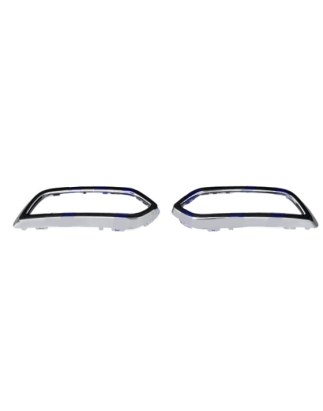 KIT MODANATURE PARAURTI POSTERIORE DESTRASINISTRA CROMATO RENAULT MEGANE HB-SW B9AMN 2019 VERSSEDAN