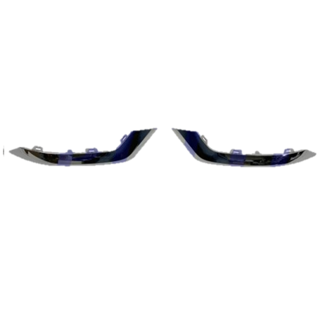 KIT MODANATURE PARAURTI POSTERIORE CROMATO RENAULT CAPTUR II HF 20202024