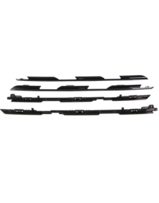 KIT MODANATURE GRIGLIA RADIATORE ANTERIORE CROMATO RENAULT CAPTUR II HF 20202024