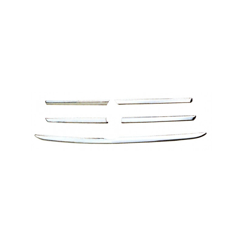 KIT MODANATURE GRIGLIA RADIATORE CROMATE 5 PEZZI MERCEDES-BENZ ML W163 19982005