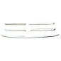 KIT MODANATURE GRIGLIA RADIATORE CROMATE 5 PEZZI MERCEDES-BENZ ML W163 19982005