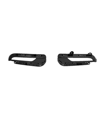 KIT GRIGLIE PARAURTI ANTERIORE DESTRASINISTRA NERA LUCE DIURNA FIAT TALENTO 296 2016