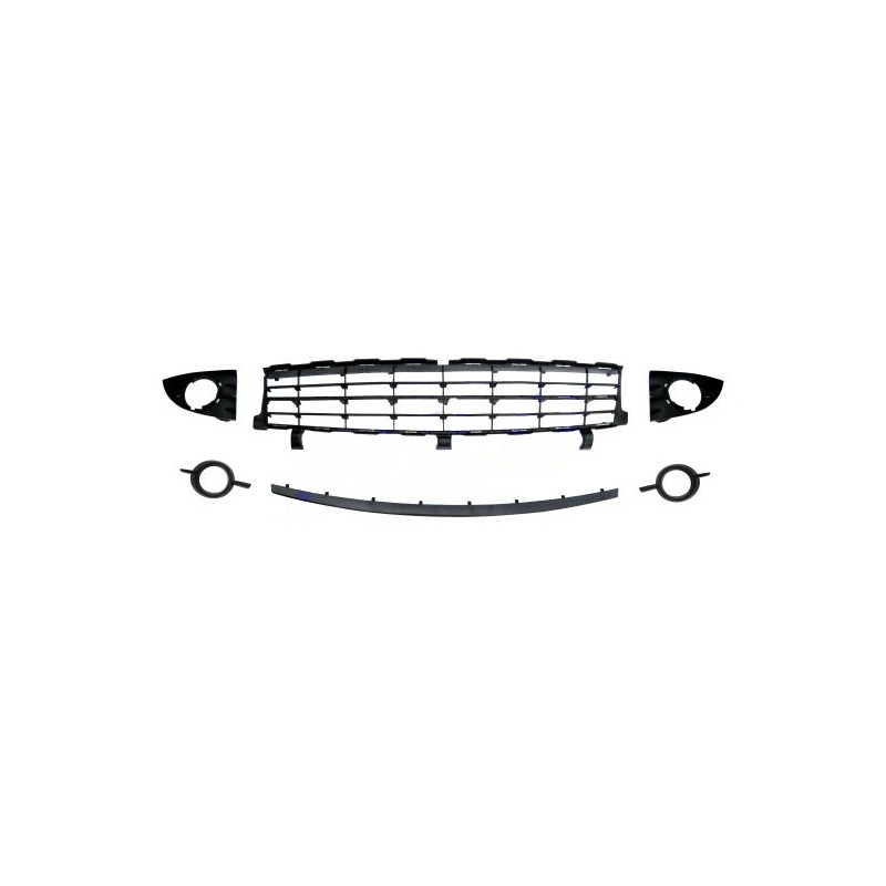 KIT GRIGLIE PARAURTI ANTERIORE INFERIORE 6 PEZZI CON PRIMER CON MODANATURA PRIMERIZZATA RENAULT SCENIC JA0JA1 20032009