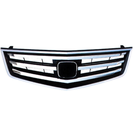GRIGLIA PARAURTI ANTERIORE NERA CON MODANATURA CROMATA HONDA ACCORD CWCLCN 20082015