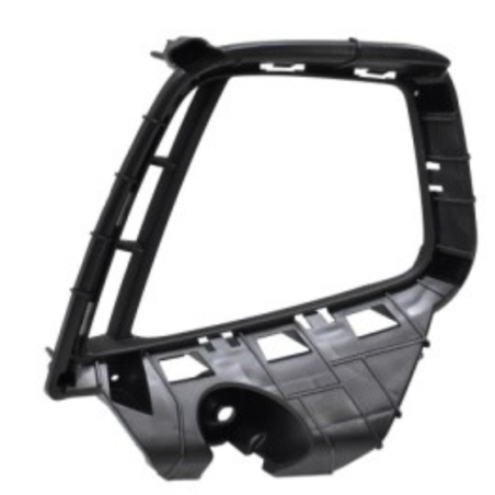 GRIGLIA PARAURTI ANTERIORE DESTRA CON FENDINEBBIA HYUNDAI TUCSON III NX4ENX4A 20202024