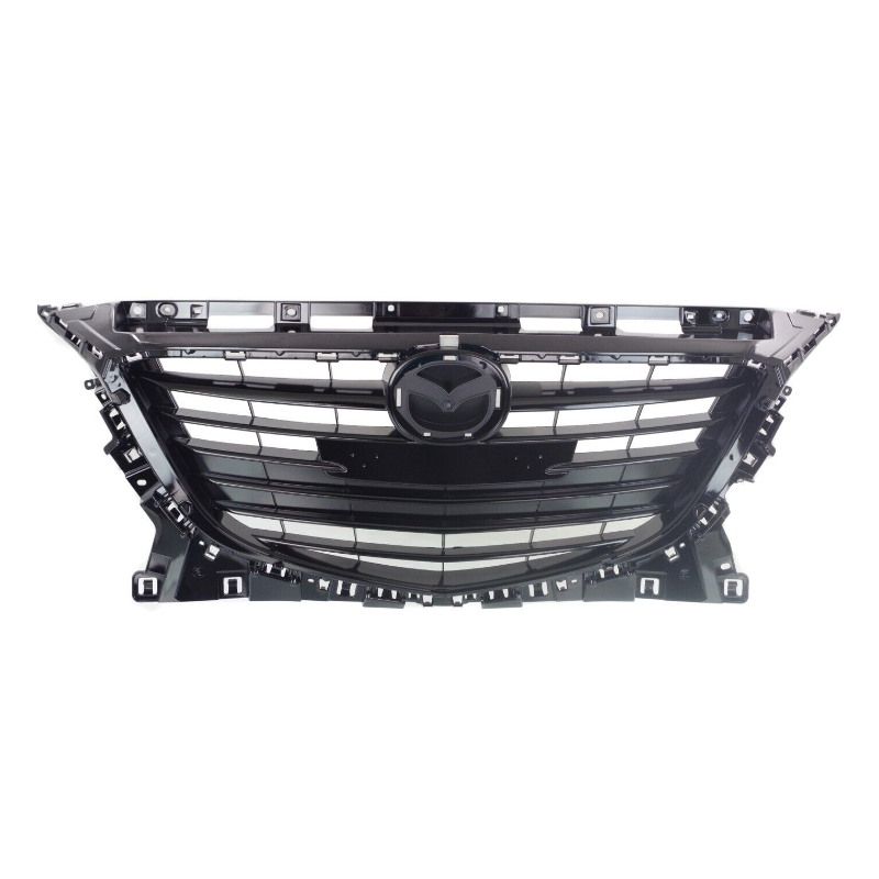 GRIGLIA PARAURTI ANTERIORE NERA LUCIDA MAZDA 3 SDN-HB BMBN 20132016, MAZDA 3 SDN-HB BP 20162019