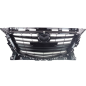 GRIGLIA PARAURTI ANTERIORE NERA LUCIDA MAZDA 3 SDN-HB BMBN 20132016, MAZDA 3 SDN-HB BP 20162019