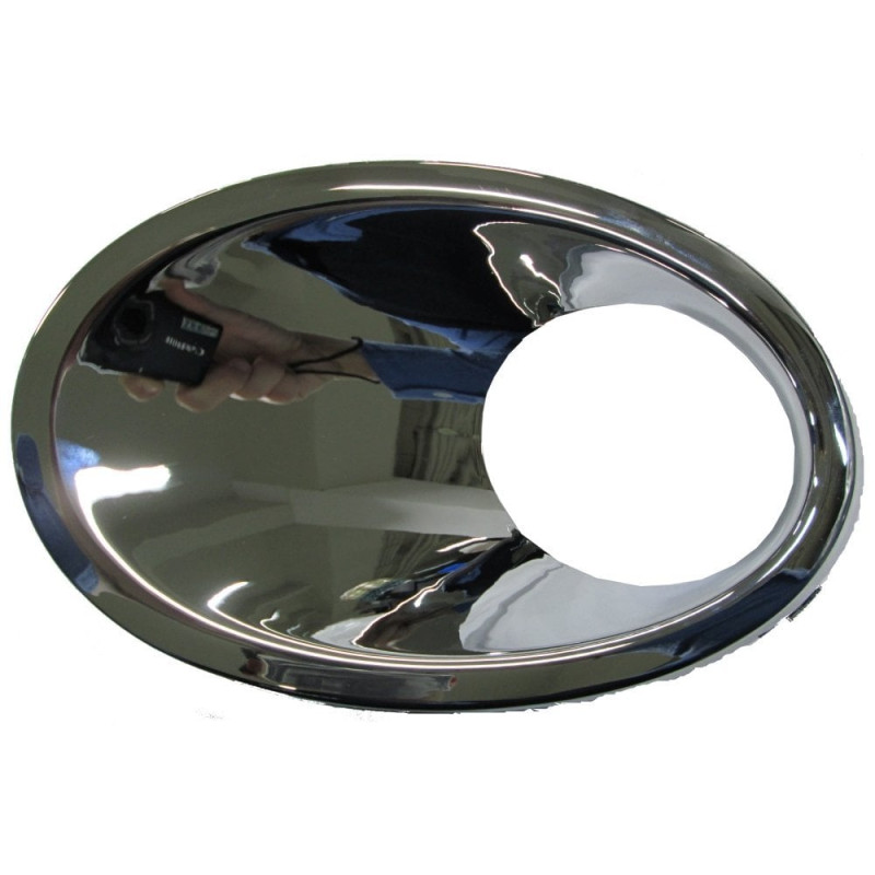 GRIGLIA PARAURTI ANTERIORE DESTRA CROMATA CON FENDINEBBIA NISSAN QASHQAI J10NJ10 20102013