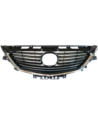 GRIGLIA ANTERIORE NERA CON MODANATURA CROMATA MAZDA 6 GJGL 20132016 VERS2016, MAZDA 6 GJGL 20162018