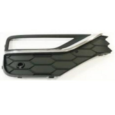 GRIGLIA PARAURTI ANTERIORE DESTRA CON FENDINEBBIA CON MODANATURA CROMATA CON SENSORI VOLKSWAGEN AMAROK PU S6S7 20162022