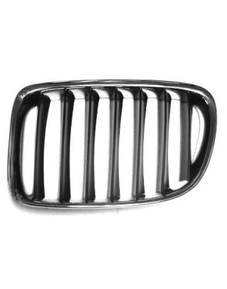 GRIGLIA ANTERIORE SINISTRA CROMATANERA BMW X1 E84 20092013, BMW X1 E84 20132015
