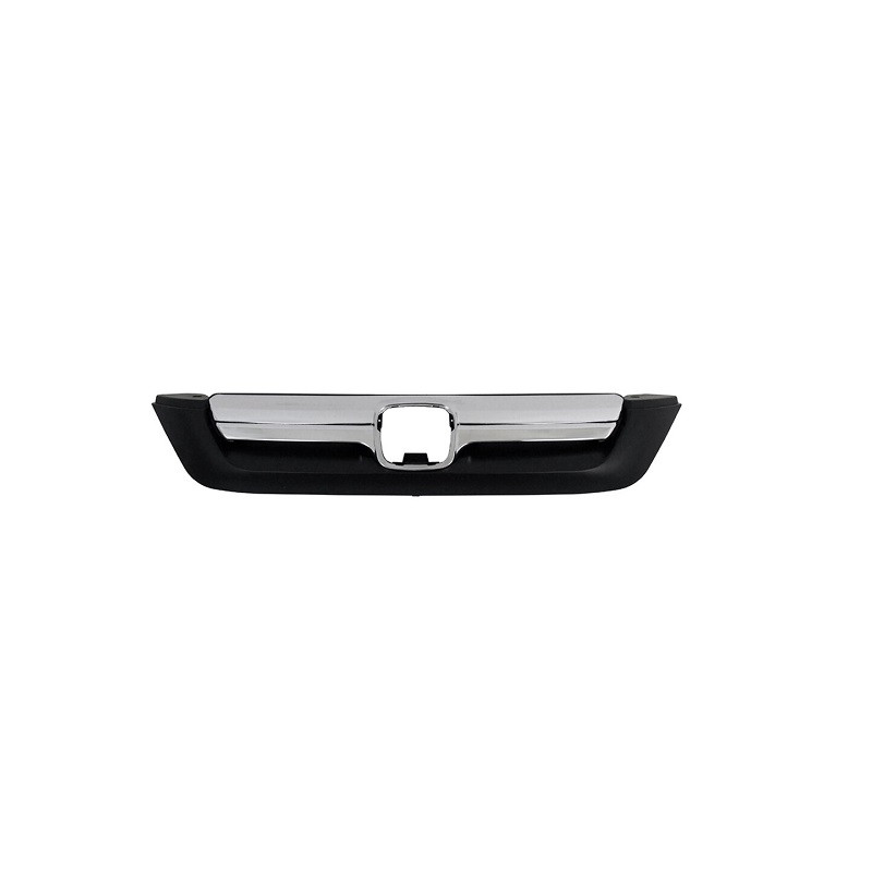 GRIGLIA PARAURTI ANTERIORE NERA CON MODANATURA CROMATA HONDA CR-V RE 20072010