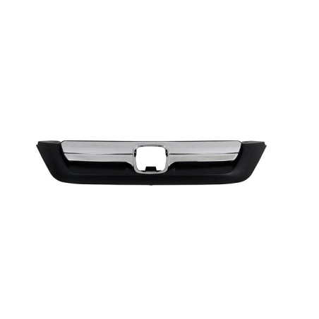 GRIGLIA PARAURTI ANTERIORE NERA CON MODANATURA CROMATA HONDA CR-V RE 20072010