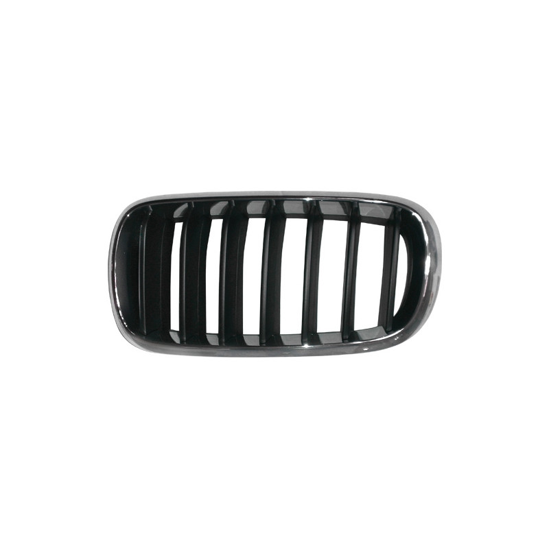 GRIGLIA RADIATORE SINISTRA CROMATA-NERA BMW X5 F15 20132018, BMW X6 F16 20142019