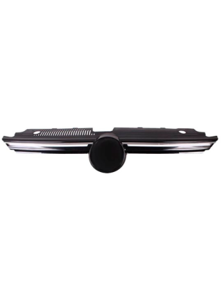 GRIGLIA PARAURTI ANTERIORE NERA CON LED CON MODANATURA CROMATA VOLKSWAGEN GOLF VIII CD1DA1 20192024