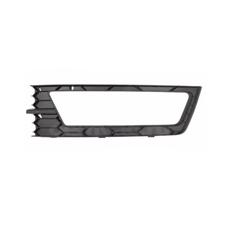 GRIGLIA PARAURTI ANTERIORE DESTRA NERA CON FENDINEBBIA SKODA RAPID NH3NK3NK6NH1 20122019 VERS 2016