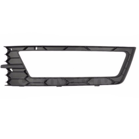 GRIGLIA PARAURTI ANTERIORE DESTRA NERA CON FENDINEBBIA SKODA RAPID NH3NK3NK6NH1 20122019 VERS 2016
