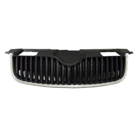 GRIGLIA NERA CON MODANATURA CROMATA SKODA FABIA 542545 20072010, SKODA ROOMSTER-PRAKTIK 5J7 20062010
