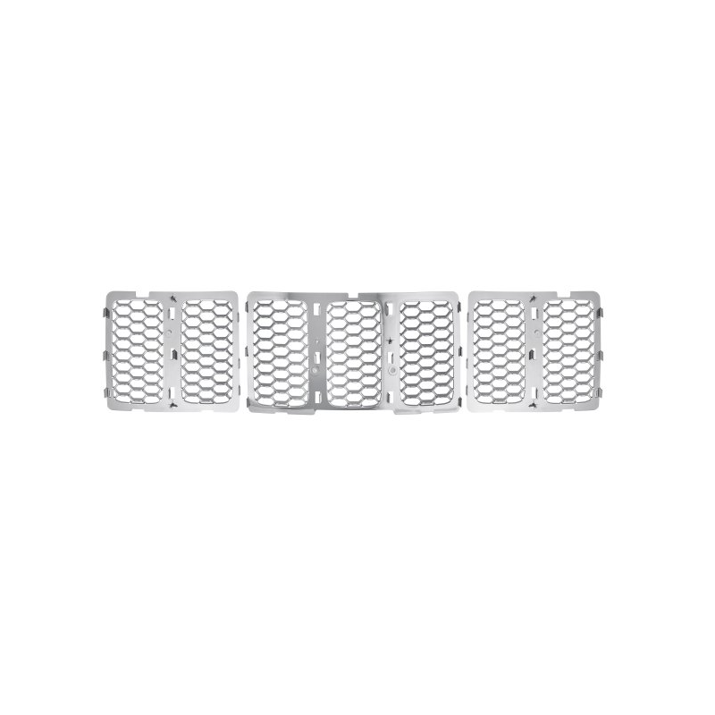 GRIGLIA PARAURTI ANTERIORE SUPERIORE CROMATA INTERNA JEEP GRAND CHEROKEE WKWK2 20142017