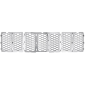 GRIGLIA PARAURTI ANTERIORE SUPERIORE CROMATA INTERNA JEEP GRAND CHEROKEE WKWK2 20142017