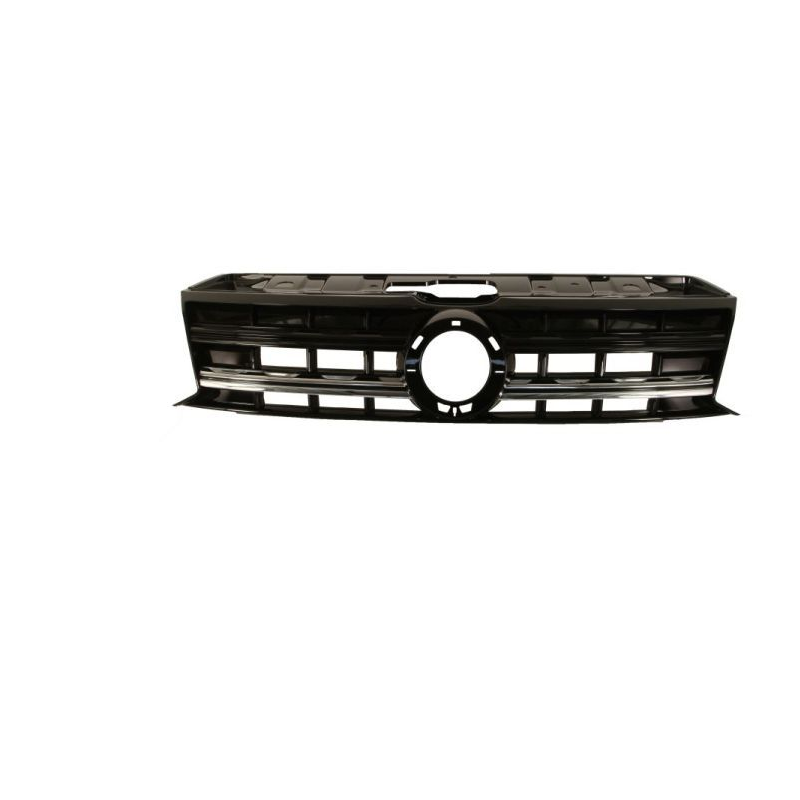 GRIGLIA PARAURTI ANTERIORE CROMATA-NERA VOLKSWAGEN AMAROK PU S6S7 20162022