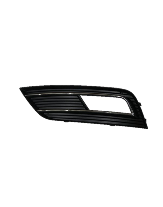 GRIGLIA PARAURTI ANTERIORE DESTRA NERA CON FENDINEBBIA CON MODANATURA CROMATA AUDI A4 8KH8K28K5 20112015