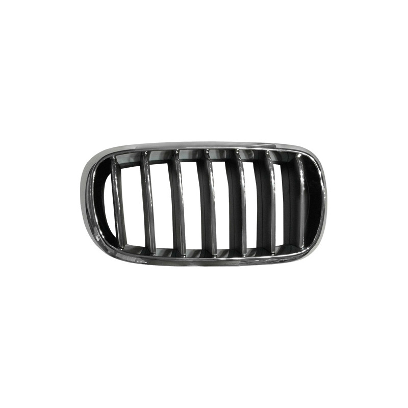 GRIGLIA RADIATORE DESTRA CROMATA-CROMATA-NERA BMW X5 F15 20132018, BMW X6 F16 20142019