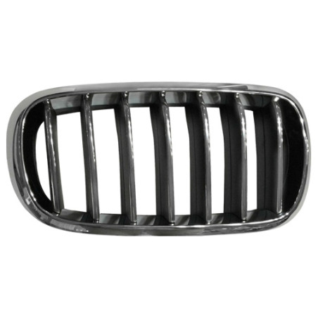 GRIGLIA RADIATORE DESTRA CROMATA-CROMATA-NERA BMW X5 F15 20132018, BMW X6 F16 20142019