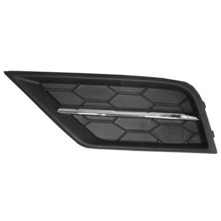 GRIGLIA PARAURTI ANTERIORE SUPERIORE DESTRA CON MODANATURA CROMATA VOLKSWAGEN TIGUAN AD1AX1 20162020