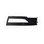 GRIGLIA PARAURTI ANTERIORE DESTRA NERA CON FENDINEBBIA SKODA OCTAVIA 7 NX3NN3PV3NX5PV5 2020