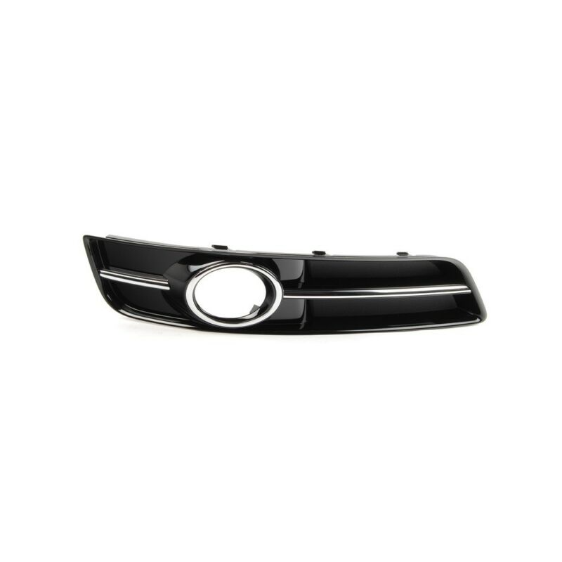 GRIGLIA FENDINEBBIA ANTERIORE SINISTRA NERA LUCIDA CON MODANATURA CROMATA AUDI A3 8P18PA8P7 20082012