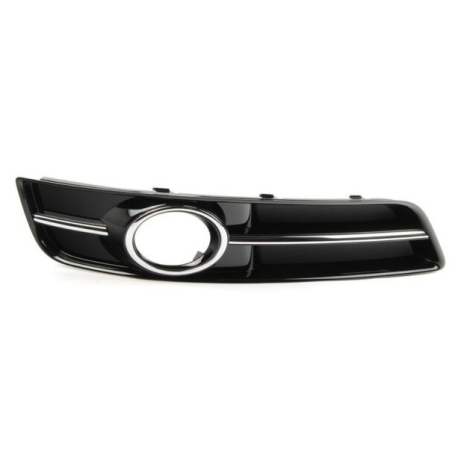 GRIGLIA FENDINEBBIA ANTERIORE SINISTRA NERA LUCIDA CON MODANATURA CROMATA AUDI A3 8P18PA8P7 20082012