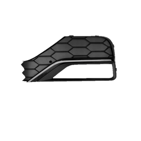 GRIGLIA PARAURTI ANTERIORE DESTRA CON FENDINEBBIA CON MODANATURA CROMATA VOLKSWAGEN AMAROK PU S6S7 20162022