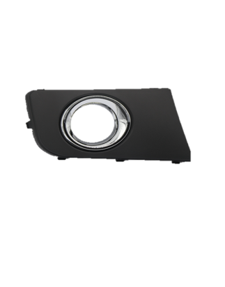 GRIGLIA PARAURTI ANTERIORE SINISTRA NERA CON CORNICE FENDINEBBIA CROMATA VOLKSWAGEN AMAROK PU S6S7 20102016