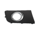 GRIGLIA PARAURTI ANTERIORE SINISTRA NERA CON CORNICE FENDINEBBIA CROMATA VOLKSWAGEN AMAROK PU S6S7 20102016